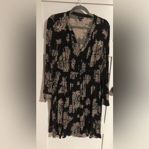 Black Floral Dress by Torrid